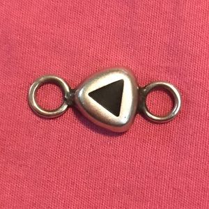 Mexican onyx and silver piece